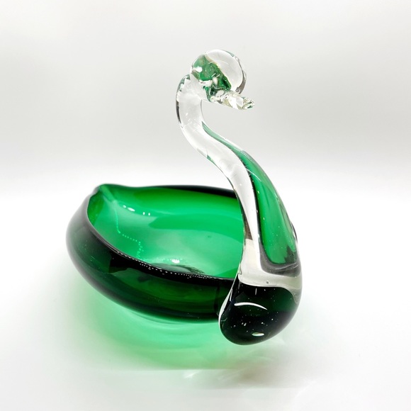 VTG Arnart Creation Glass Swan - Picture 3 of 4